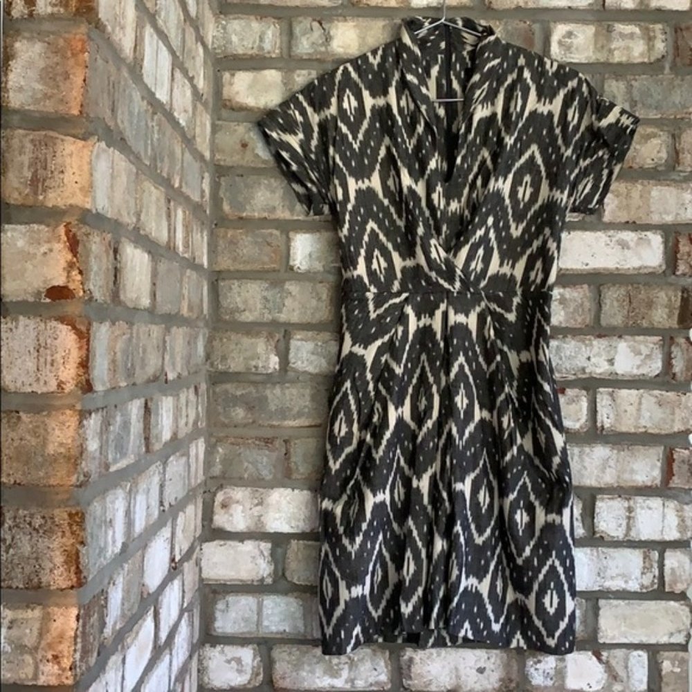 Vintage GR. Dano modern Black Batik Dress 6
